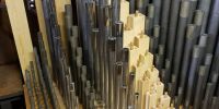 New Great Organ Octave Quint 22/3', Harmonic Flute 4' and Stopped Diapason 8'