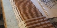 Choir soundboard pallets removed