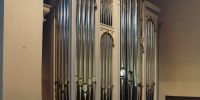 Organ case close-up