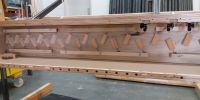 A chest ready for testing in the workshop
