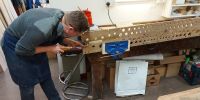 Kelvin repairing rackboard