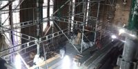 More of the scaffolding